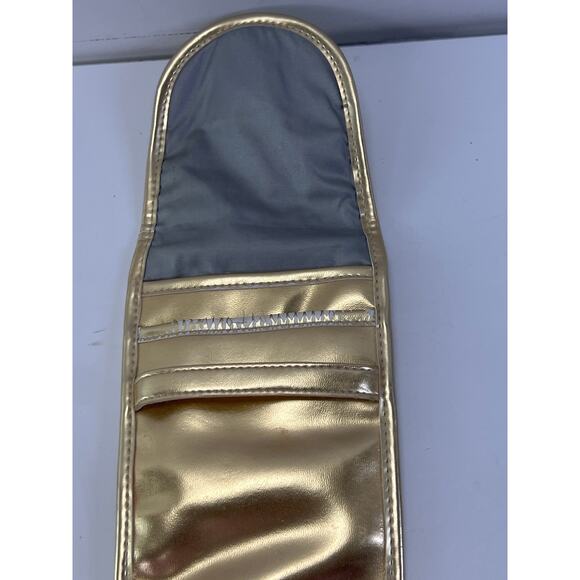 Travel Hair Hot Tools Case Gold Hair Curler Case Straightener - Picture 4 of 4